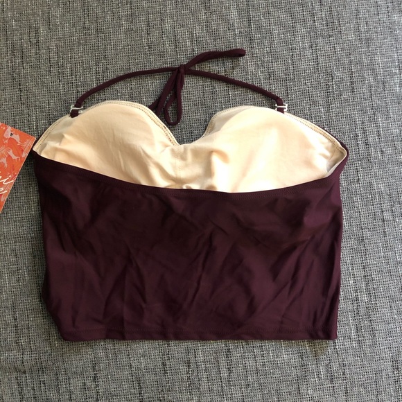 🍩SOLD🍩Kortni Jeane mulberry sweetheart top - Picture 2 of 3